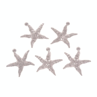 Etoile de mer en acrylique 4,5 cm - 5 pcs - Rayher - Rougier et Plé