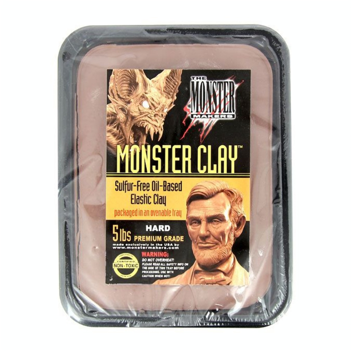 Pâte à modeler Monster Clay Premium 2,05 kg - Dur - The Monster Makers - Rougier et Plé