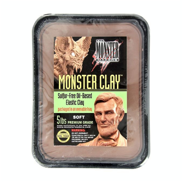 Pâte à modeler Monster Clay Premium 2,05 kg - Souple - The Monster Makers - Rougier et Plé