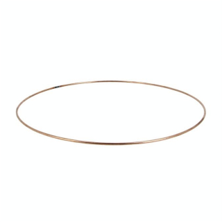 Carcasse d'abat-jour Cercle nu Ø 30 cm Cuivré - Fil Cuivré (Le) - Rougier et Plé
