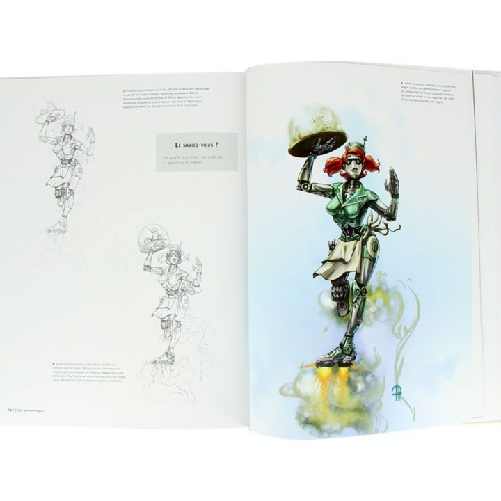 Livre Les personnages : Héros de science-fiction, de comics, de mangas - Éditions Vigot - Rougier et Plé