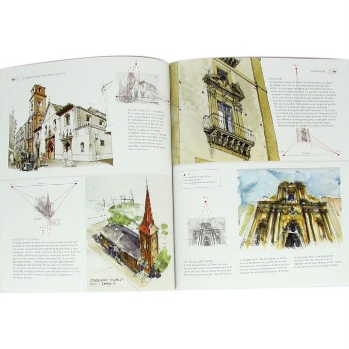 Livre Perspectives Les bases du dessin réaliste - Éditions Vigot - Rougier et Plé