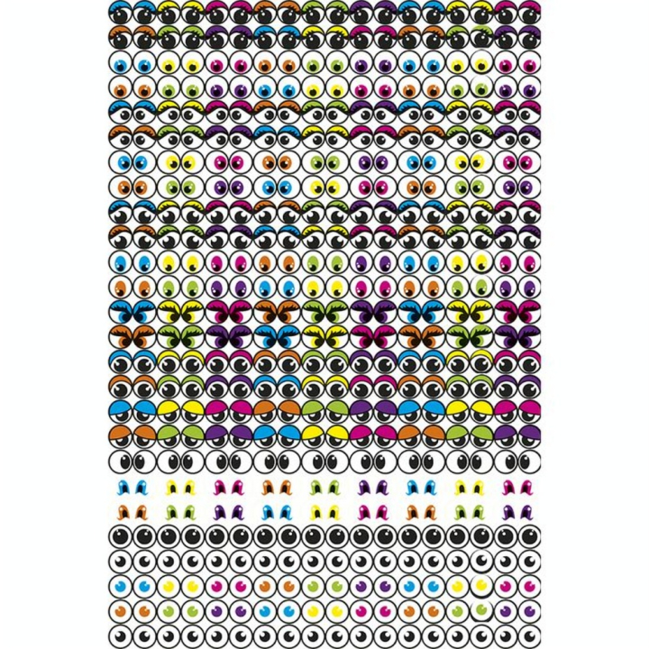 Gommettes Yeux 594 pcs - Graine Créative - Rougier et Plé