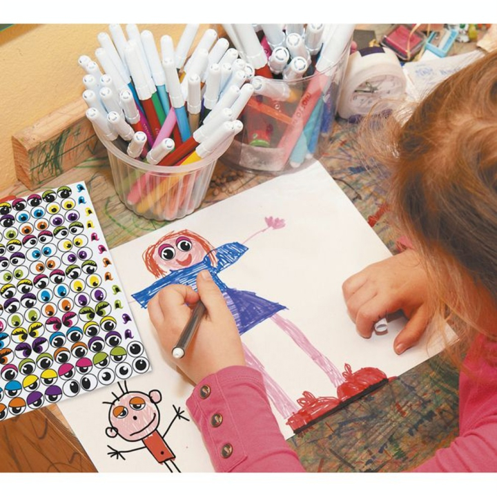 Gommettes Yeux 594 pcs - Graine Créative - Rougier et Plé