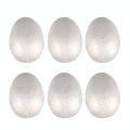 Œufs en polystyrène 7 x 4,5 cm - 6 pcs - CTOP - Rougier et Plé