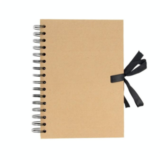 Carnet spiralé kraft format A6 - Artemio - Rougier et Plé