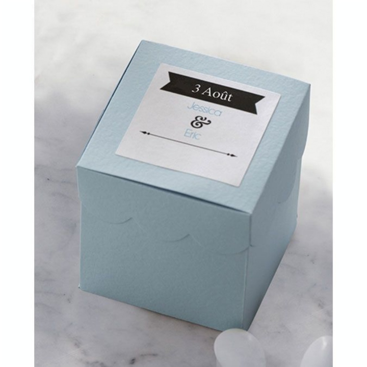 Feuille autocollante Blanc brillant 19,9 x 28,9 cm - 8 pcs - Avery - Rougier et Plé