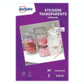 Feuille autocollante Transparente 21 x 29,7 cm A4 - 6 pcs - Avery - Rougier et Plé