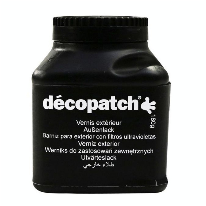 Vernis vitrificateur pour extérieur 180 g - Décopatch - Rougier et Plé