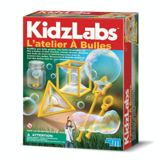 Coffret scientifique L'atelier à bulles - 4M - Rougier et Plé