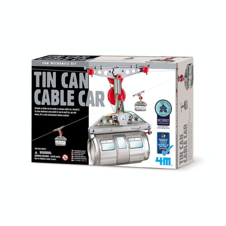 Coffret scientifique Fun Mechanics Télécabine canette - 4M - Rougier et Plé