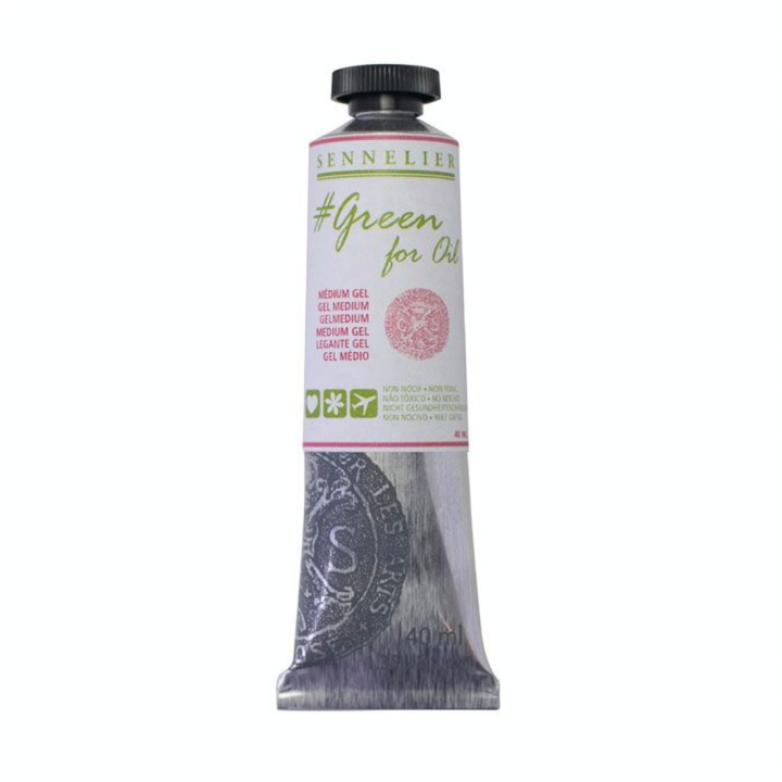 Médium gel Green for oil 40 ml - Sennelier - Rougier et Plé