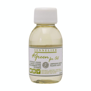Nettoyant liquide Green for Oil 100 ml - Sennelier - Rougier et Plé