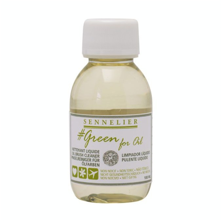 Nettoyant liquide Green for Oil 100 ml - Sennelier - Rougier et Plé