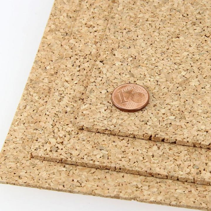 Plaque de liège grain fin 30 x 40 cm ep. 2 mm - 3 pcs - Schulcz - Rougier et Plé