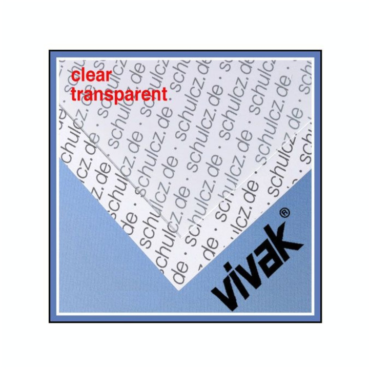 Plaque de plastique transparent 40 x 50 cm ep. 1,5 mm - Schulcz - Rougier et Plé