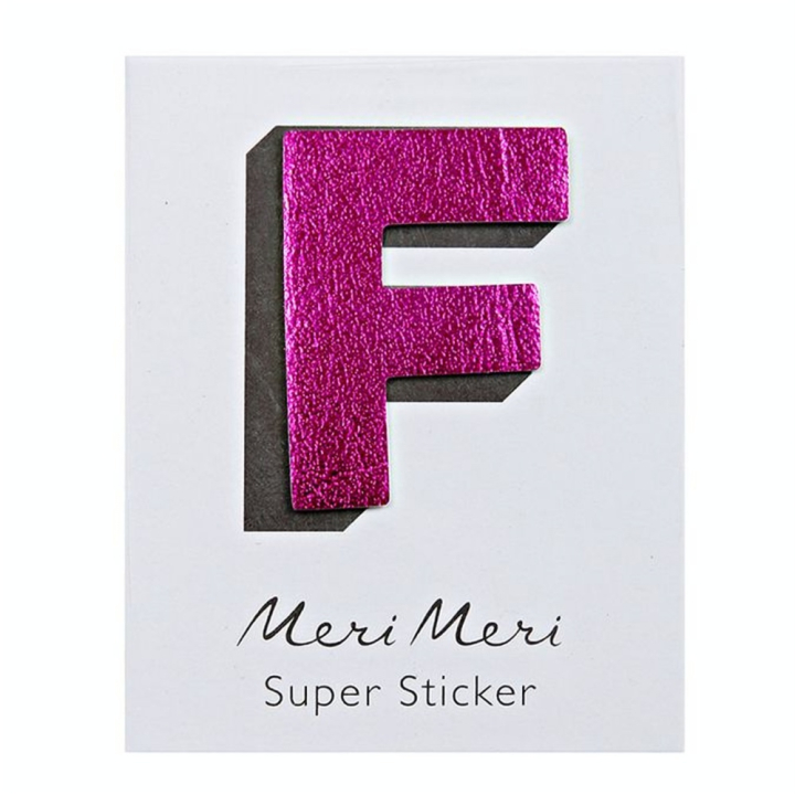 Sticker lettre F - Meri Meri - Rougier et Plé