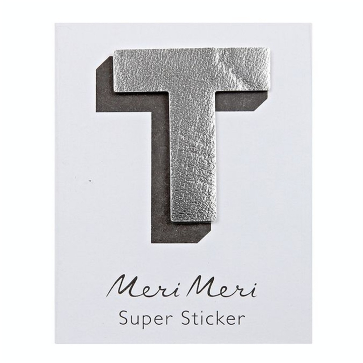 Sticker lettre T - Meri Meri - Rougier et Plé
