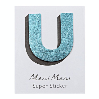 Sticker lettre U - Meri Meri - Rougier et Plé