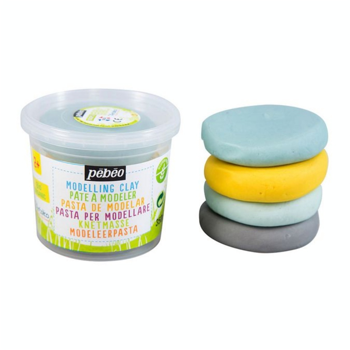 Pâte à modeler Bio organic 4 x 90 g Littoral - Pébéo - Rougier et Plé