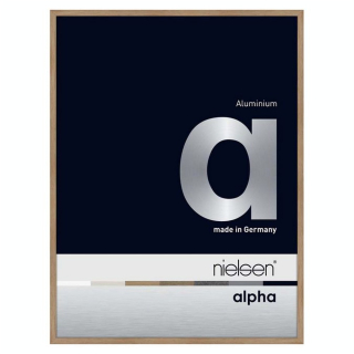 Cadre en aluminium Alpha plaqué bois teinte chêne - Nielsen - Rougier et Plé