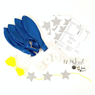 Kit ballon bleu x 8 pcs - Meri Meri - Rougier et Plé
