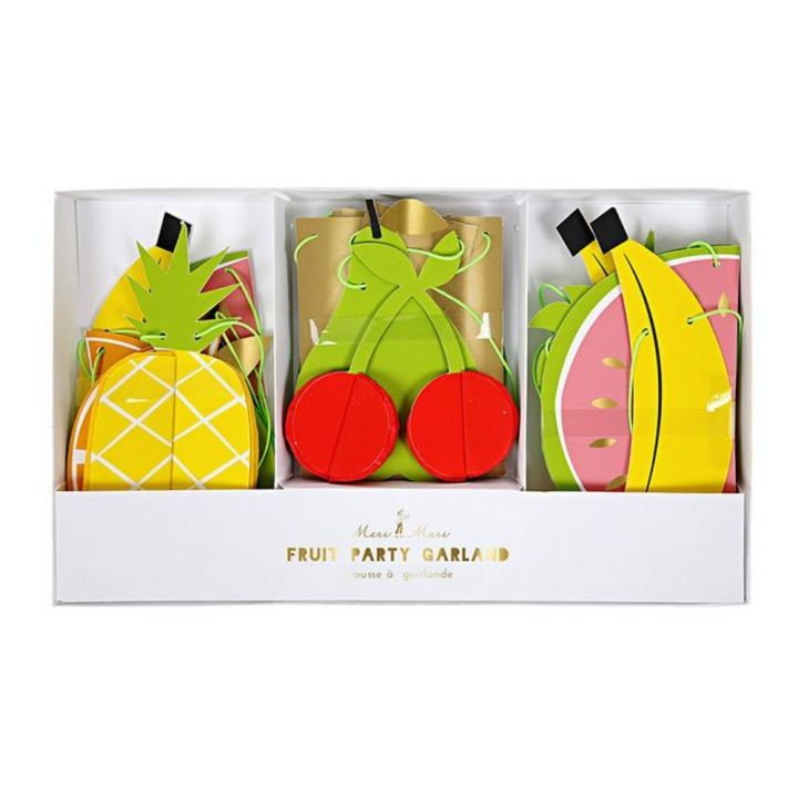 Guirlande fruits 2.5 m x 3 pcs - Meri Meri - Rougier et Plé