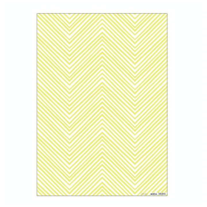 Papier cadeau jaune 50 x 70 cm - Meri Meri - Rougier et Plé
