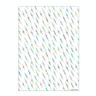 Papier cadeau éclairs 50 x 70 cm - Meri Meri - Rougier et Plé