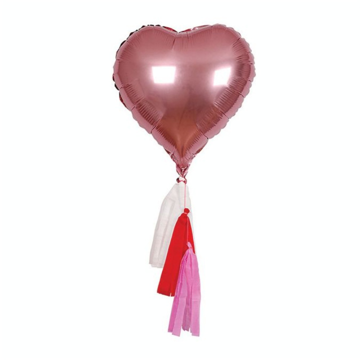 Ballon cœur et pompons - Meri Meri - Rougier et Plé