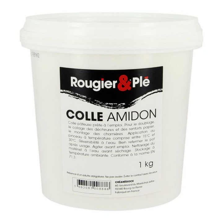 Colle d'amidon R&P 1 kg - Rougier&Plé - Rougier et Plé