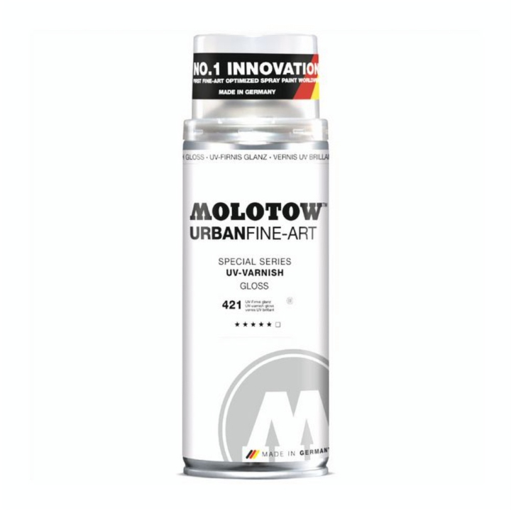 Vernis en spray Urban anti UV Fine-Art Mat 400 ml - Molotow - Rougier et Plé