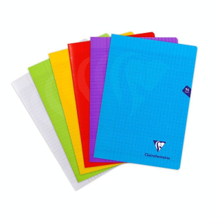 Cahier couverture polypropylène A4 cm 96 p - Clairefontaine - Rougier et Plé