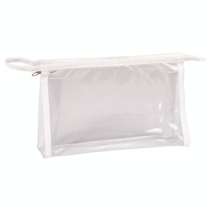 Trousse rectangulaire transparente 24 x 4 x 14 cm - Clairefontaine - Rougier et Plé
