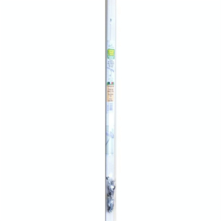 Cimaise Kit H24 Aluminium anodisé Blanc 1,50 m + 2 tiges + 2 crochets - CiviC - Rougier et Plé