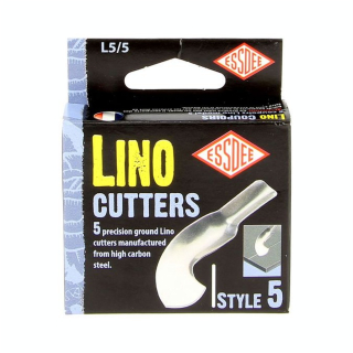 Gouge pour linogravure N5 - 5 pièces - ESSDEE - Rougier et Plé