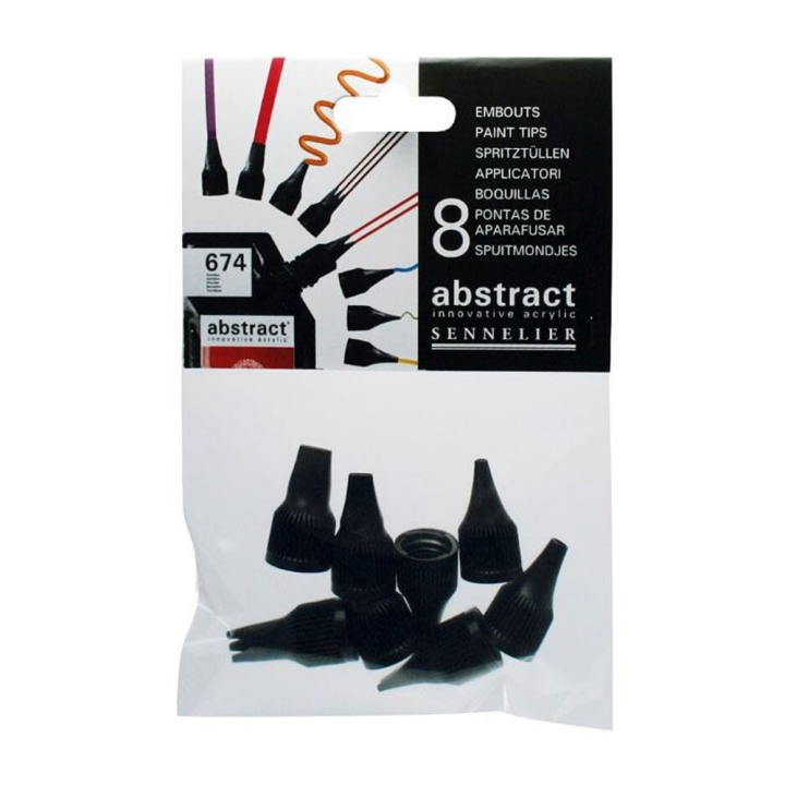 Embout pour peinture Abstract - 8 pcs - Sennelier - Rougier et Plé