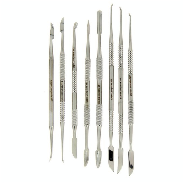 Outil de modelage set E - 8 pièces - Esprit Composite - Rougier et Plé