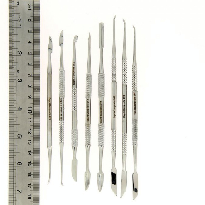 Outil de modelage set E - 8 pièces - Esprit Composite - Rougier et Plé