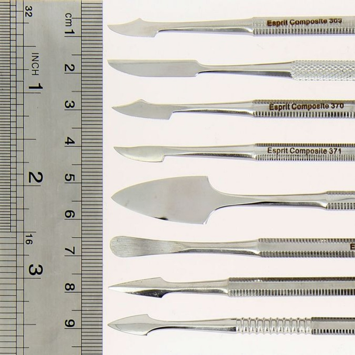 Outil de modelage set F - 8 pièces - Esprit Composite - Rougier et Plé