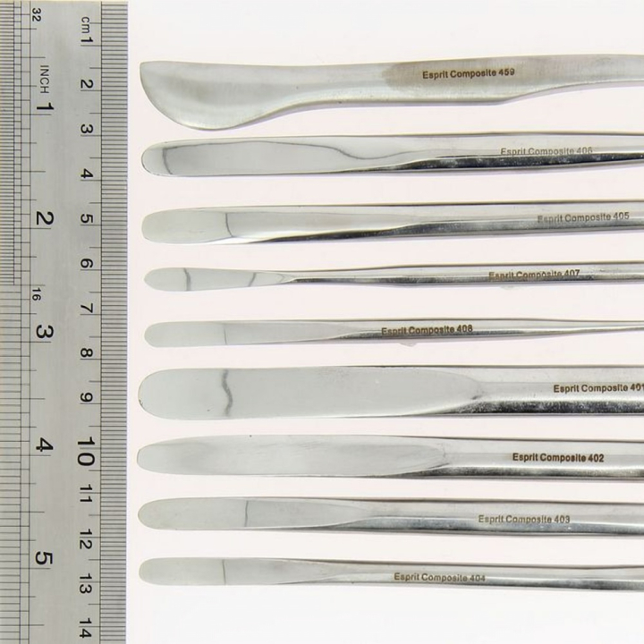 Outil de modelage set J Ebauchoir - 9 pièces - Esprit Composite - Rougier et Plé