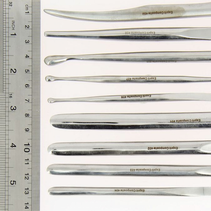 Outil de modelage set J Ebauchoir - 9 pièces - Esprit Composite - Rougier et Plé