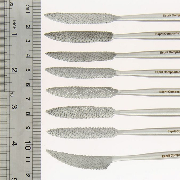 Outil de sculpture set K Rifloirs - 8 pièces - Esprit Composite - Rougier et Plé