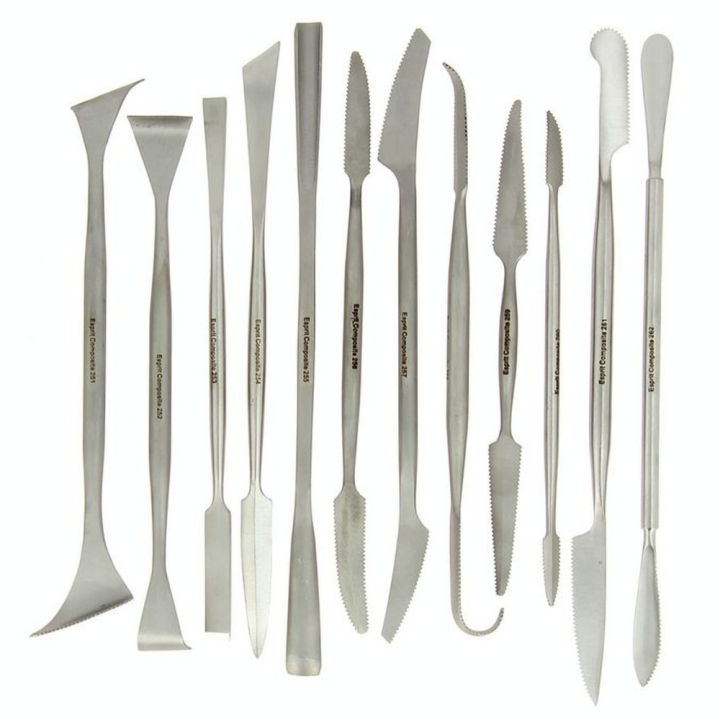 Outil pour le plâtre set L - 12 pièces - Esprit Composite - Rougier et Plé