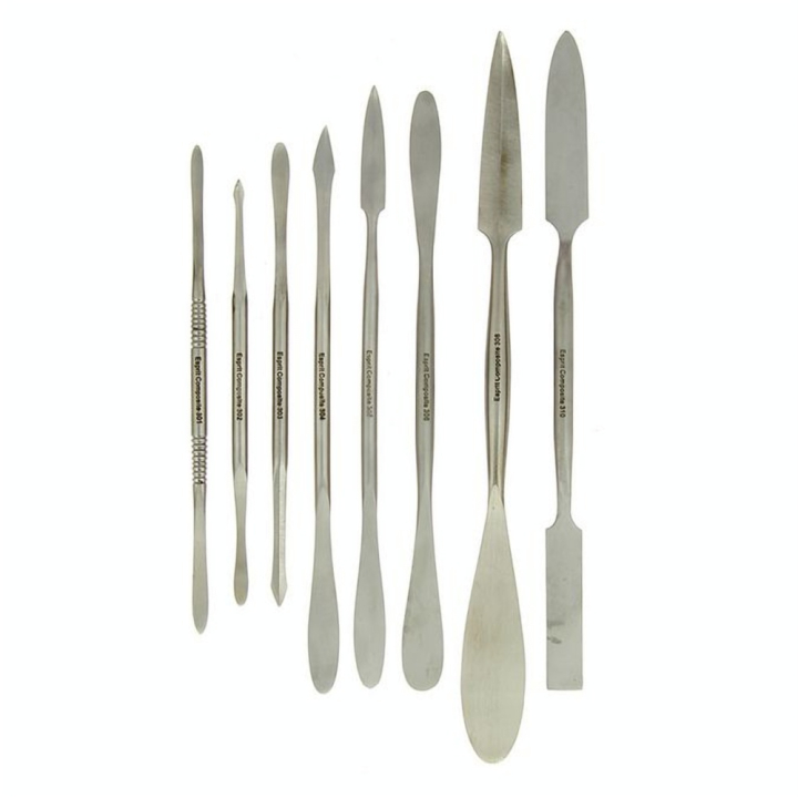 Outil pour le plâtre set M-1 - 8 pièces - Esprit Composite - Rougier et Plé