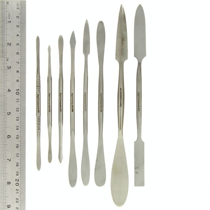 Outil pour le plâtre set M-1 - 8 pièces - Esprit Composite - Rougier et Plé