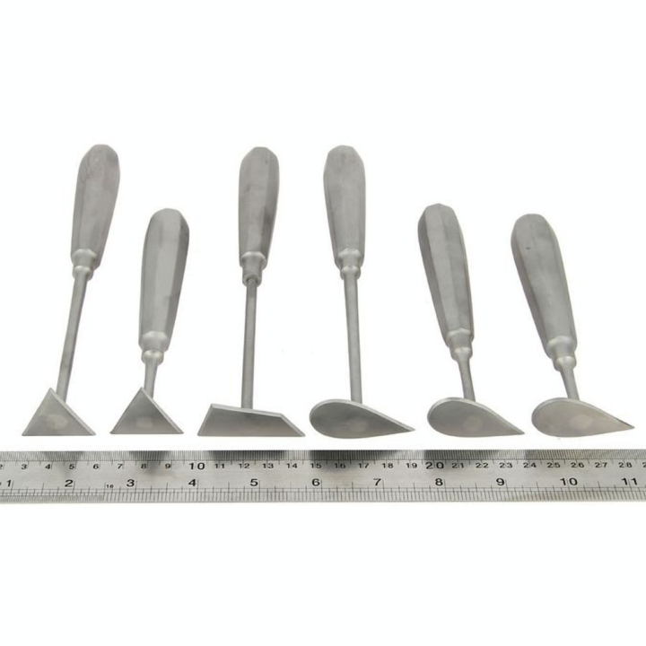 Outil pour poterie set N Tournassin - 6 pièces - Esprit Composite - Rougier et Plé