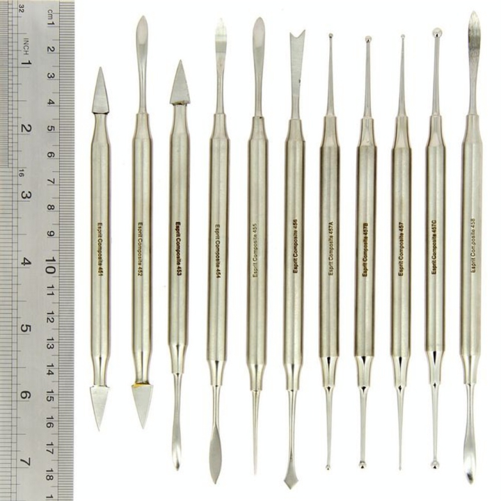 Outil de modelage set Q - 11 pièces - Esprit Composite - Rougier et Plé