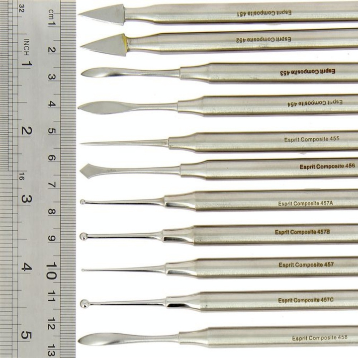 Outil de modelage set Q - 11 pièces - Esprit Composite - Rougier et Plé