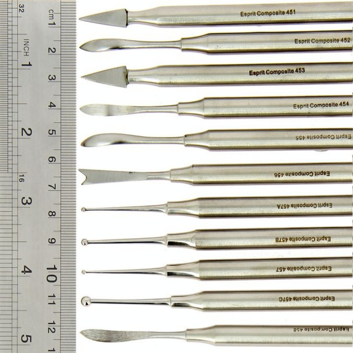 Outil de modelage set Q - 11 pièces - Esprit Composite - Rougier et Plé